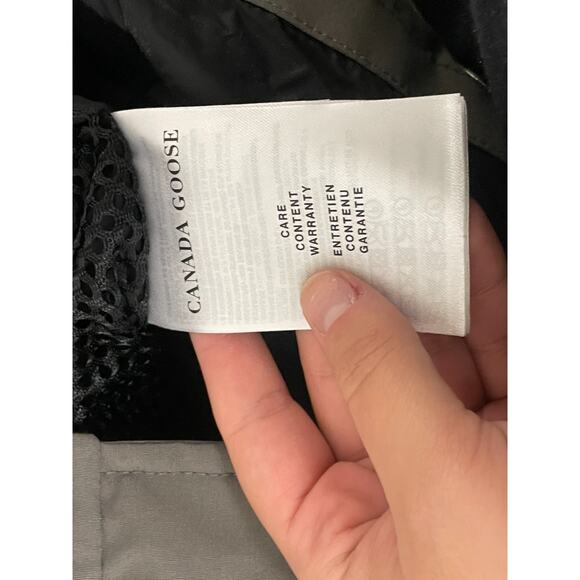 Canada Goose Men's Wyndham Parka Black Label Coastal Gray Sz XL Quilted NWT - Picture 6 of 16